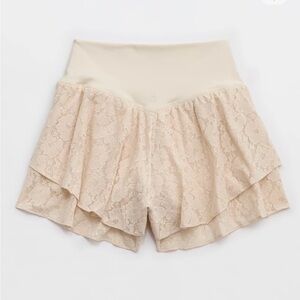 NWT offline by aerie real me lace flowy short Size small